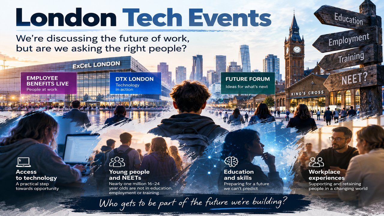 London Tech Events: we&rsquo;re discussing the future of work, but are we asking the right people?